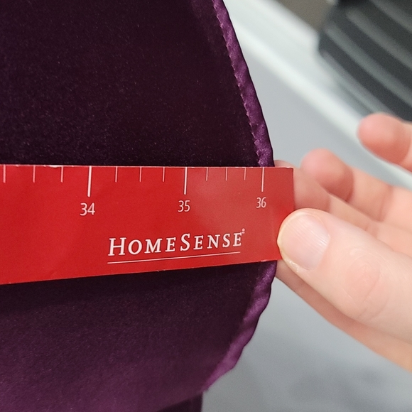 Plum Satin Spaghetti Strap Formal Dress, Size 14 - Picture 11 of 12